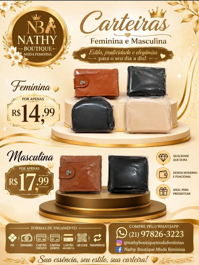 Carteira feminina