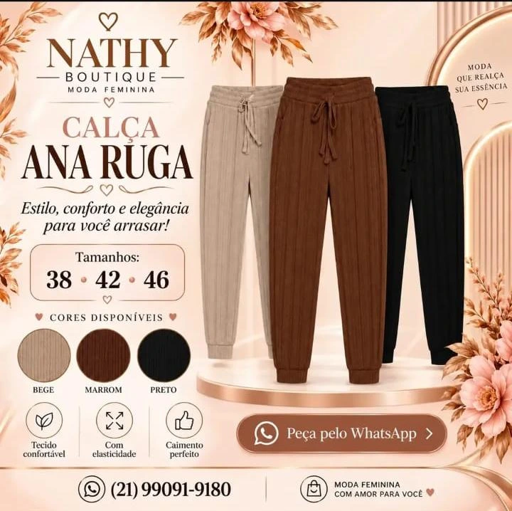Calça Ana Ruga